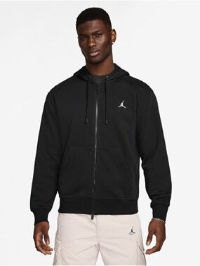 Jordan Men's Black Full-Zip Hoodie